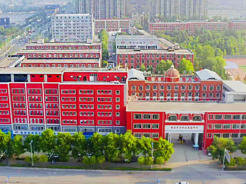 礼泉校园鸟瞰图
